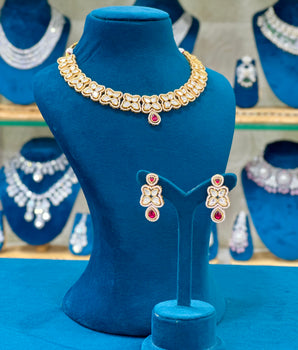 Kundan Necklace Set