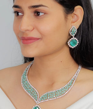 Diamond Necklace Set