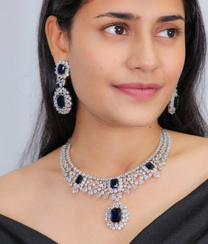 Diamond Necklace Set