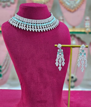 Diamond Necklace Set