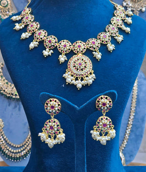Jadaau Necklace Set