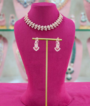 Diamond Necklace Set