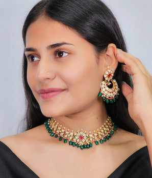Kundan Necklace Set