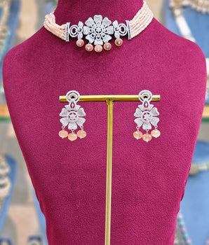 Diamond Necklace Set