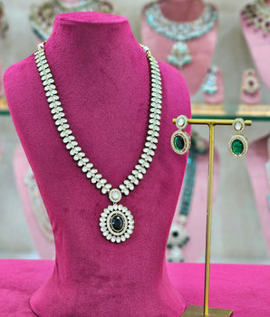 Moissantie Kundan Long Necklaces