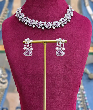Diamond Necklace Set