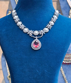 Diamond Necklace Set