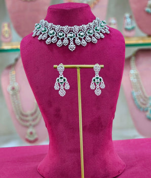 Diamond Necklace Set