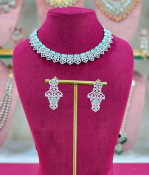 Diamond Necklace Set