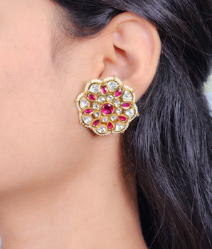 Kundan Studs