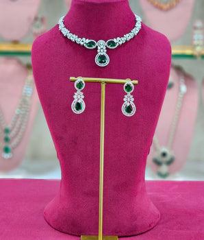 Diamond Necklace Set