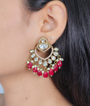 Moissantie Kundan Earring