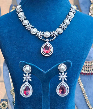 Diamond Necklace Set