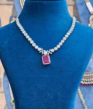 Diamond Necklace Set