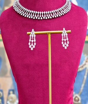 Diamond Necklace Set
