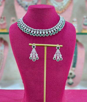 Diamond Necklace Set