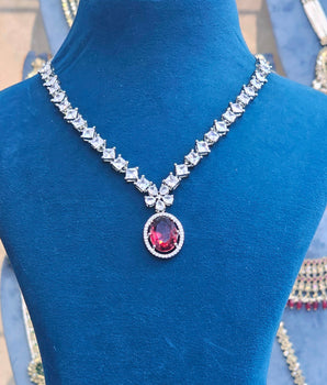 Diamond Necklace Set