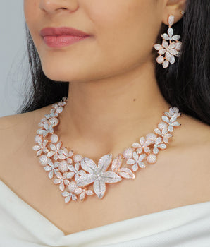 Diamond Necklace Set