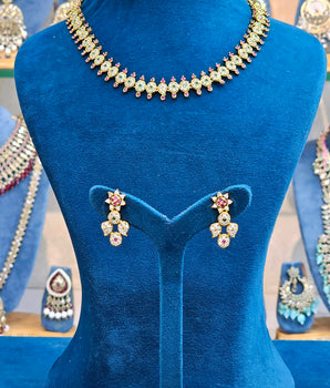 Diamond Necklace Set