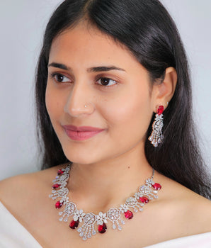 Diamond Necklace Set