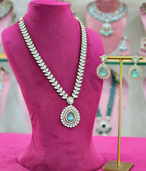 Moissantie Kundan Long Necklaces
