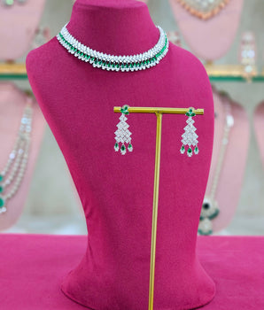 Diamond Necklace Set