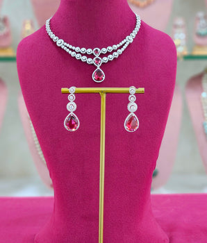 Diamond Necklace Set