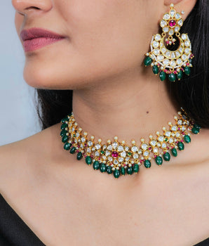 Kundan Necklace Set