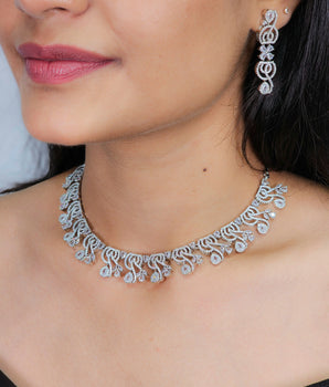 Diamond Necklace Set