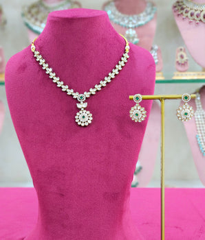 Moissantie Kundan Long Necklaces