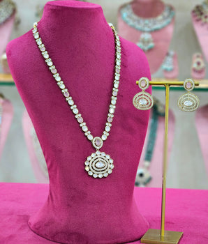 Moissantie Kundan Long Necklaces