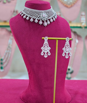 Diamond Necklace Set