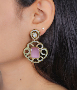 Moissantie Kundan Earring