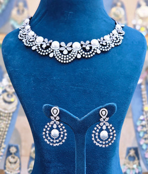 Diamond Necklace Set