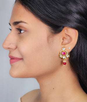 Kundan Earring