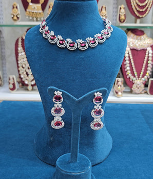 Diamond Necklace Set