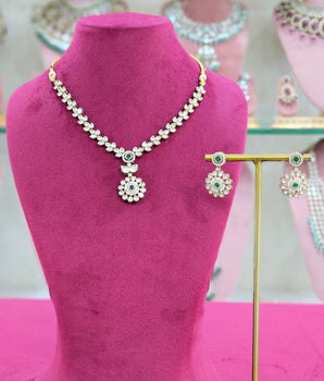 Moissantie Kundan Long Necklaces