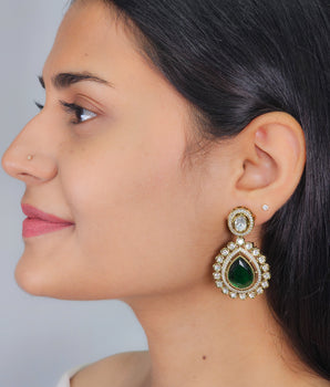Moissantie Kundan Earring