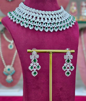 Diamond Necklace Set