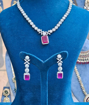 Diamond Necklace Set