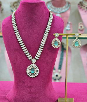 Moissantie Kundan Long Necklaces