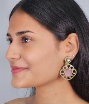 Moissantie Kundan Earring
