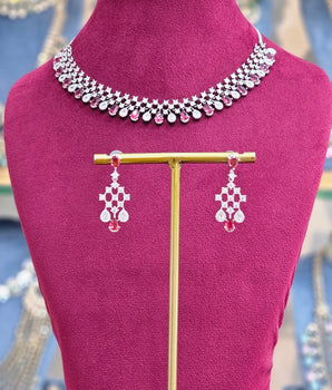 Diamond Necklace Set