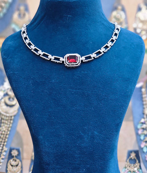 Diamond Necklace Set