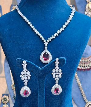 Diamond Necklace Set