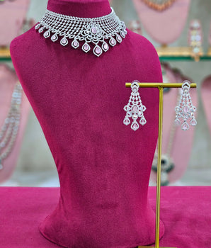 Diamond Necklace Set
