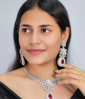 Diamond Necklace Set