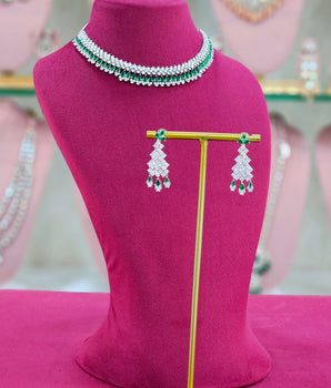 Diamond Necklace Set